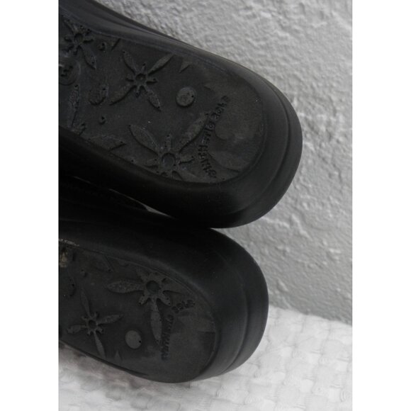 Fly Flot Blue Mesh Slide Sandals Women’s Anti-Shock Wedge Slip On Size EU 37 US - Picture 9 of 10